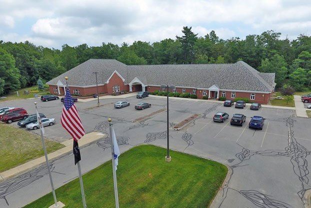Tyngsborough Town Hall Aerial